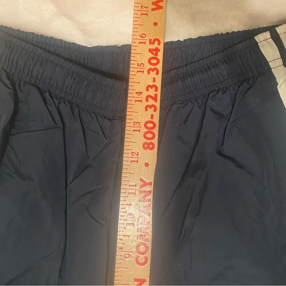 Holloway Large Tear Away Pants Lined Snap Button Nylon Blue Yellow White Mesh